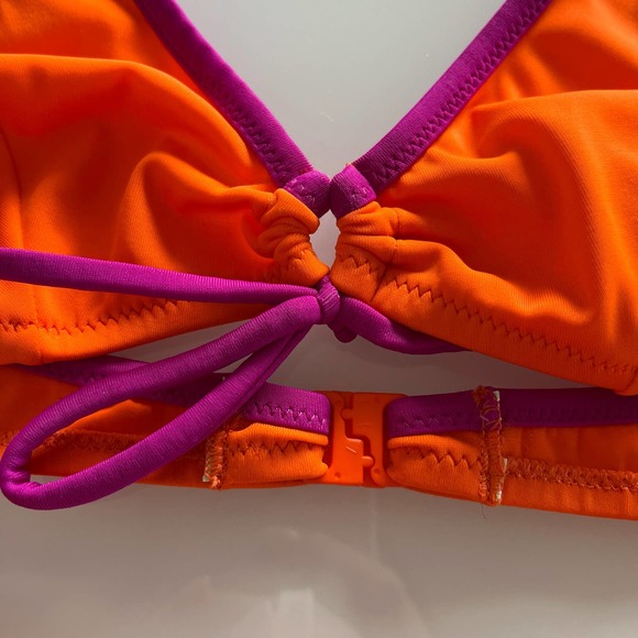 D&G• Y2K Vintage Halter Top Tie String Bikini Bottom Set - Picture 5 of 16